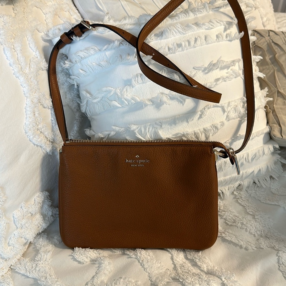 Kate Spade Leila Triple Gusset Crossbody Bag